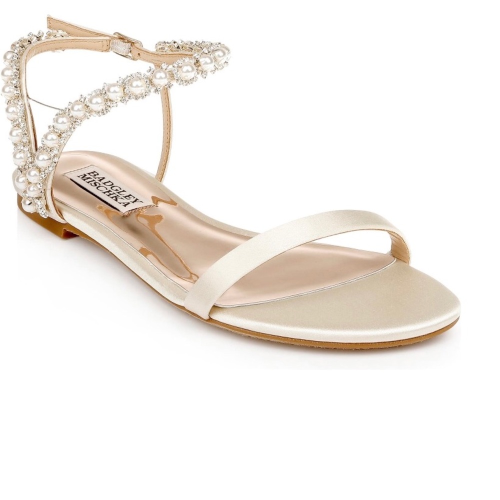 Badgley Mischka Collection- Klare ankle strap sandal